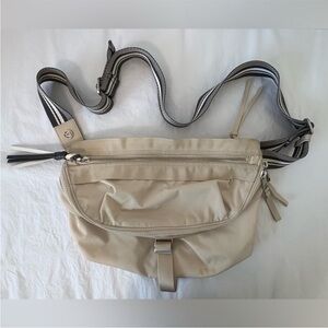 Lululemon | Special Edition Go Lightly Crossbody | Striped Strap + Tassels | EUC